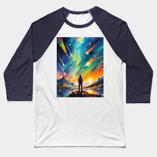 cosmic aurora Baseball T-Shirt